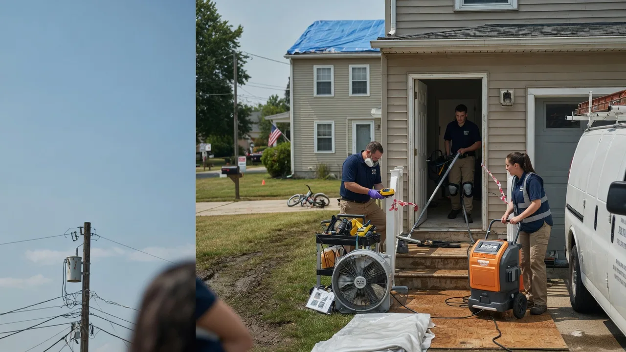 Water Damage Repair in Letts, IA near me